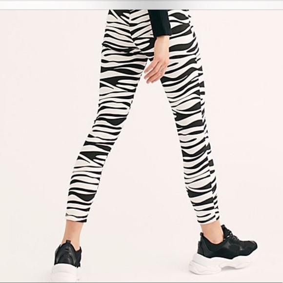 Zebra Printed Skinny Trouser 